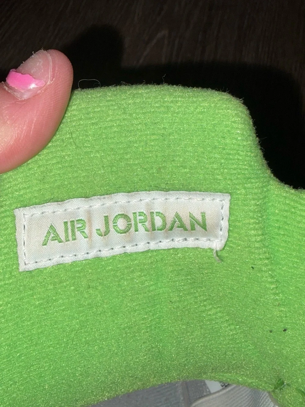Big Boy JORDAN AIR JORDAN RETRO 5 GREEN BEAN GRADE-SCHOOL sz 6Y